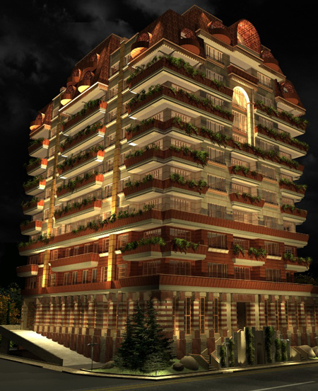 Caspian Tower project