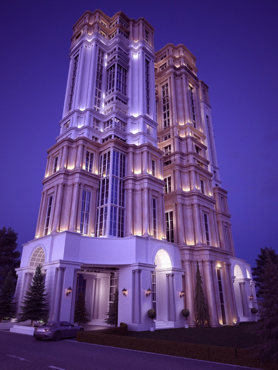 Zaferanie residential tower 