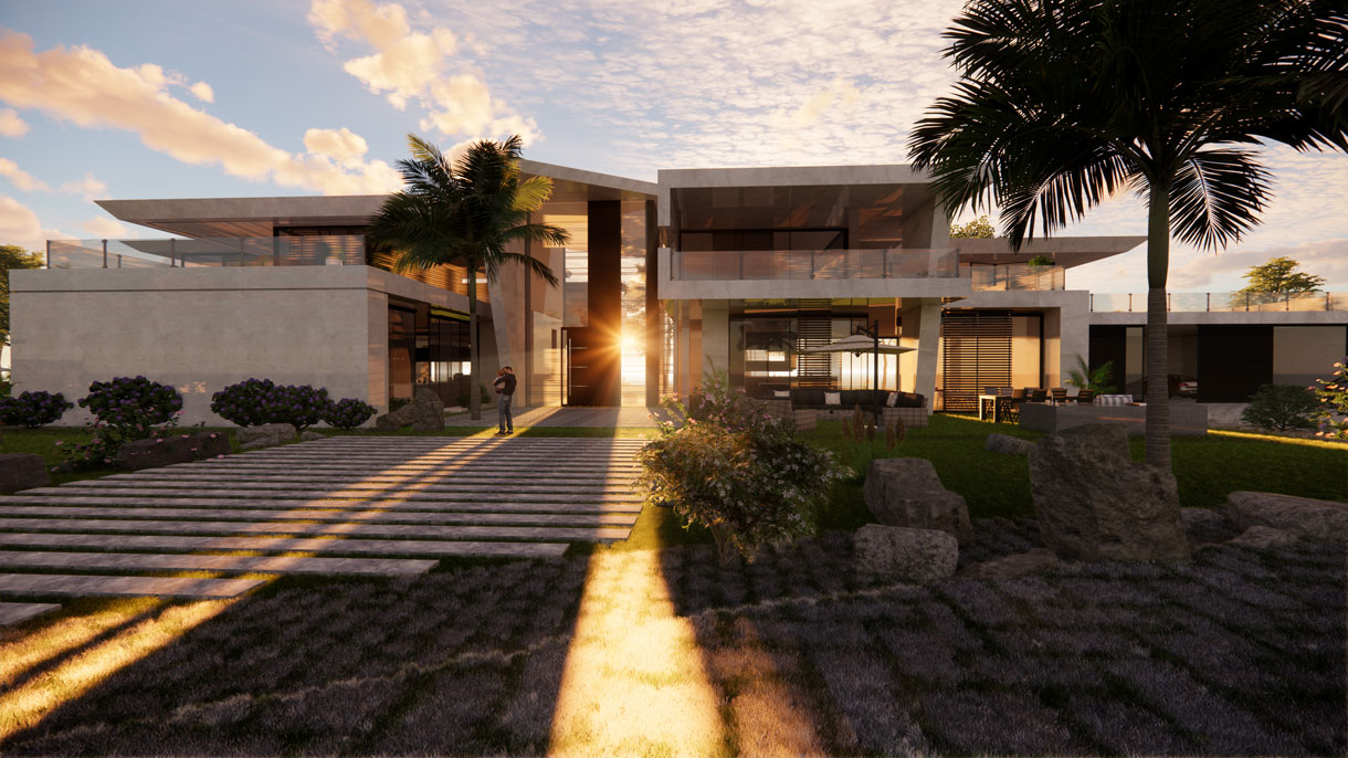frayer modern mansion project