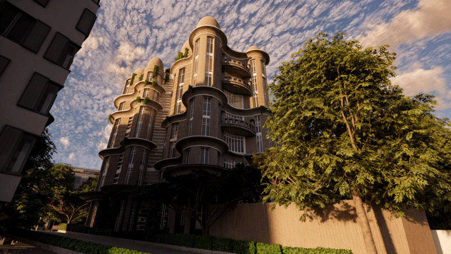 Nakhjavan residential building